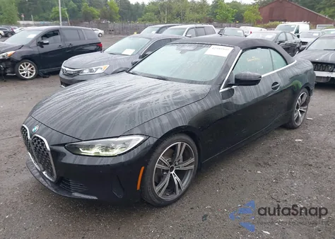 2021 BMW 430I z USA, uszkodzony, nr VIN WBA23AT05MCG85425